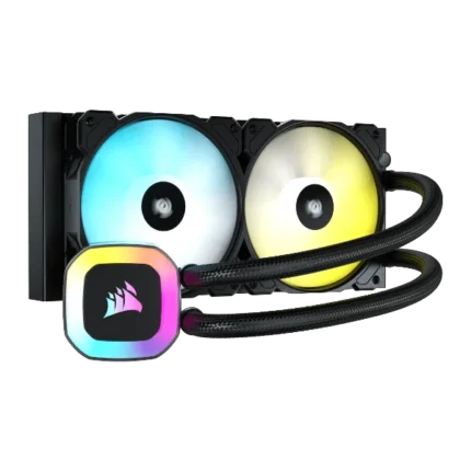 Corsair H100 RGB All in one 240MM CPU Liquid Cooler Black