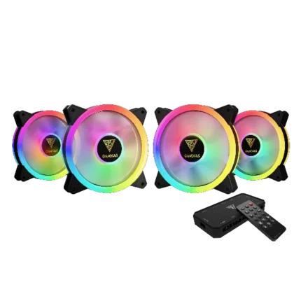 Gamdias Aeolus M2 1204R 120mm ARGB Case Fan