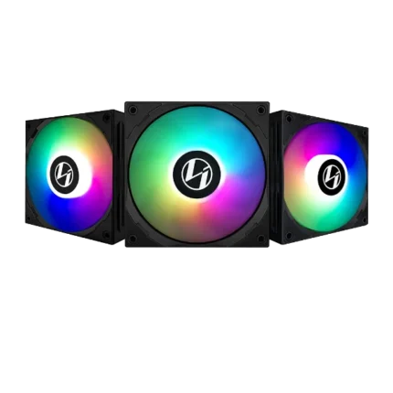 Lian Li ST120 ARGB 120mm Cabinet Cooling Fan Triple Pack-Black