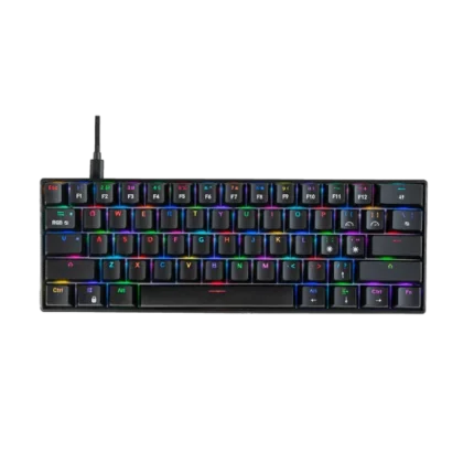 Cosmic Byte CB-GK-21 Themis 61 Key Mechanical Gaming Keyboard With Outemu Blue Switch - Black