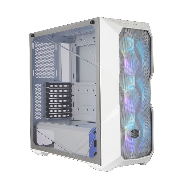 Cooler Master Masterbox TD500 Mesh White Mid Tower ARGB Cabinet Cooler Master Masterbox TD500 Mesh White Mid Tower ARGB Cabinet