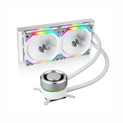 Lian Li Galahad 240 ARGB CPU Liquid Cooler with Uni Fan SL Edition - White