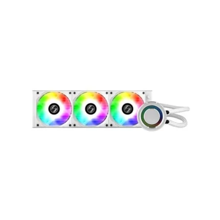Lian Li Galahad 360 ARGB 360mm CPU Liquid Cooler - White (G89-GA360A-IN)