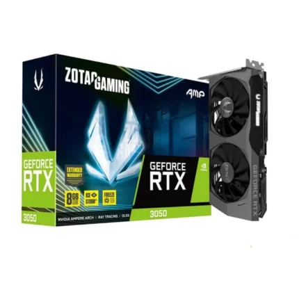 Zotac RTX 3050 AMP LHR 8GB GDDR6 Gaming Graphics Card (ZT-A30500F-10M) best graphics card under budget - TheITGear