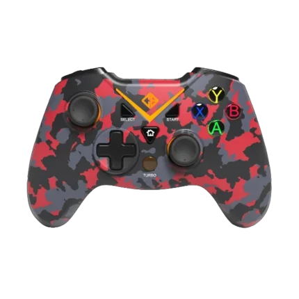 Cosmic Byte C3070W Nebula Camo Red 2.4G Best Wireless Gamepad