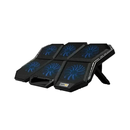 Cosmic Byte Meteoroid No LED Laptop Cooling Pad Blue with 6 Fans