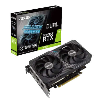 Asus Dual Geforce RTX 3050 OC LHR 8GB GDDR6 Gaming Graphics Card