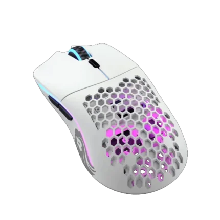 Glorious Model O Minus Wireless Matte White Gaming Mouse