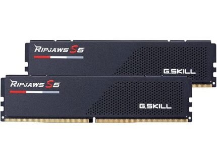 G Skill Ripjaws S5 64GB 32GBx2 DDR5 6000MHz Desktop RAM Black (F5-6000J3238G32GX2-RS5K)