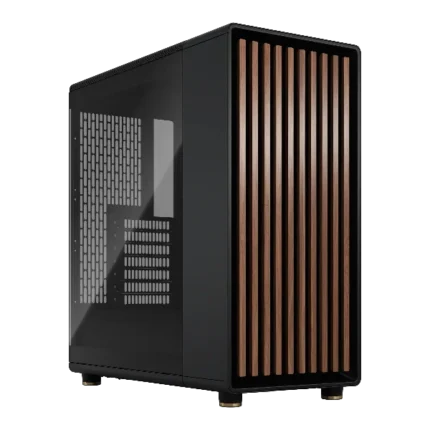 Fractal Design North Charcoal Black Dark Tinted Mid Tower Cabinet