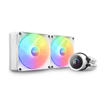 Nzxt Kraken 280 RGB White CPU Liquid Cooler With LCD Display