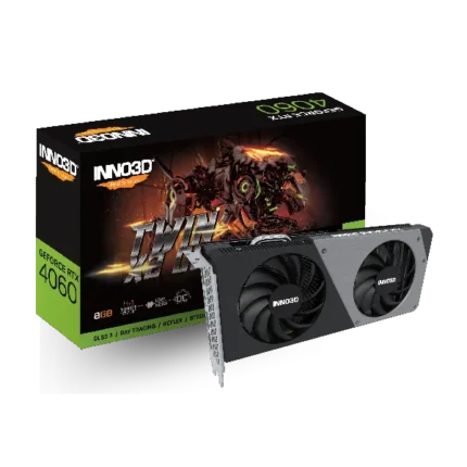INNO3D GeForce RTX 4060 Twin X2 OC 8GB GDDR6 Graphic Card