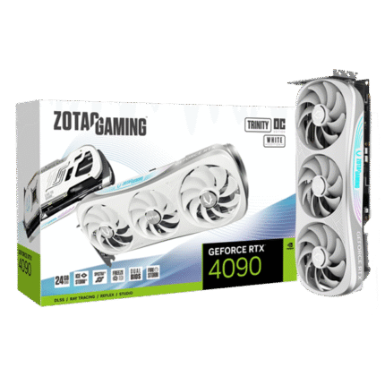 Zotac RTX 4090 Trinity OC White Edition 24GB GDDR6X Graphics Card