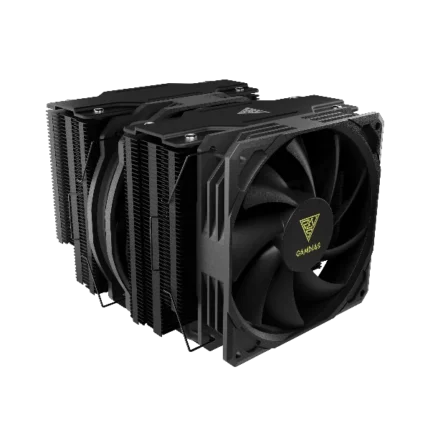 Gamdias Boreas P1-720 120mm Dual Tower Black CPU Air Cooler