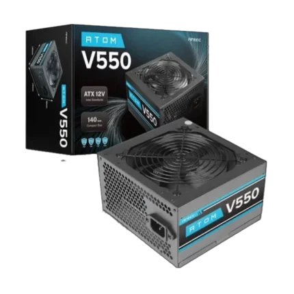Antec Atom V550 V2 550 Watt Non-Modular Power Supply
