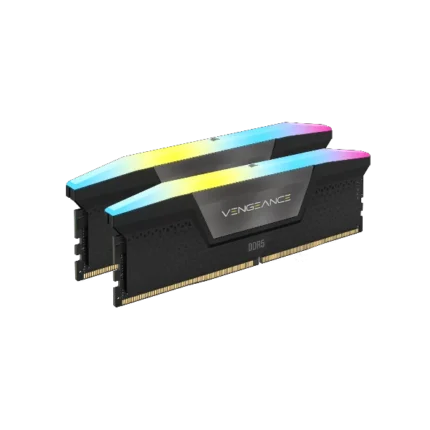 Corsair Vengeance RGB DDR5 64GB (32GBx2) 6000MHz Desktop RAM Black