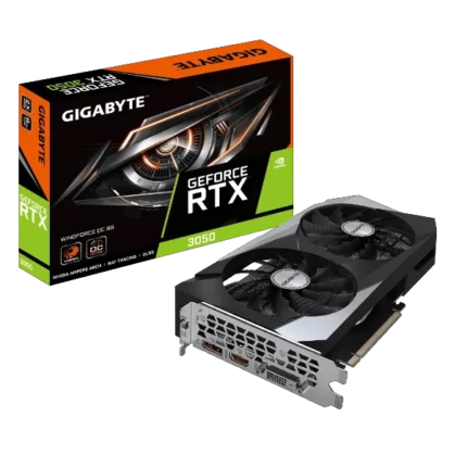 Gigabyte GeForce RTX 3050 Windforce OC 8GB GDDR6 Graphics Card