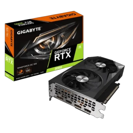 Gigabyte GeForce RTX 3060 Windforce OC 12GB GDDR6 Graphics Card