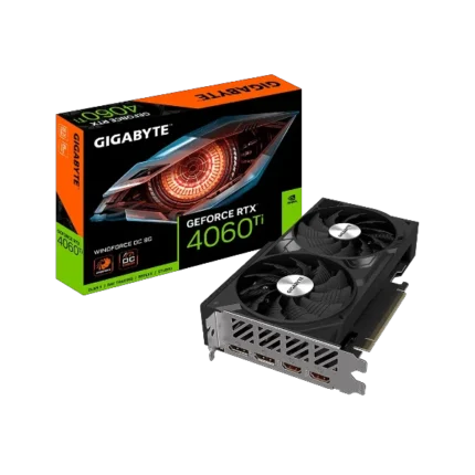 Gigabyte GeForce RTX 4060 Ti Windforce OC 8GB GDDR6 Graphics Card