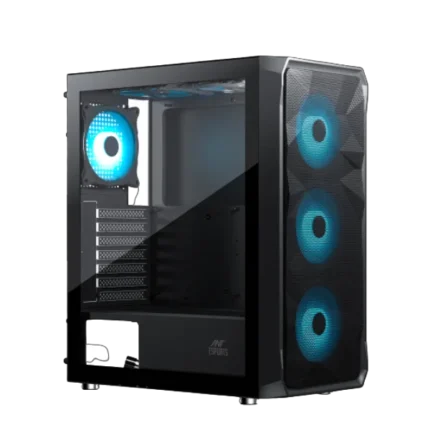 Ant Esports ICE-112 ARGB Black (ATX) Mid Tower Cabinet