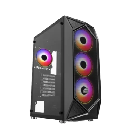 Ant Esports ICE-150TG Mesh (ATX) Black Mid Tower Gaming Cabinet