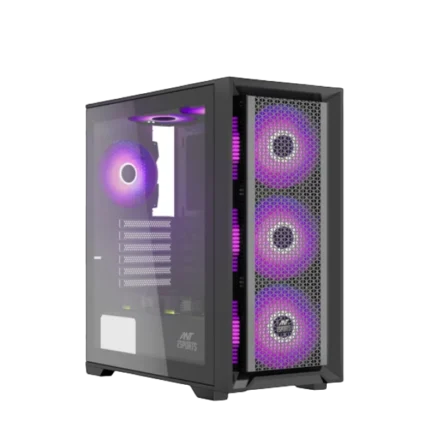 Ant Esports SX7 ARGB (ATX) Black Mid Tower Cabinet