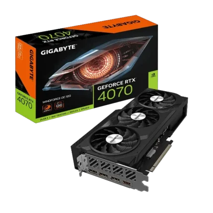 Gigabyte GeForce RTX 4070 Windforce OC 12GB GDDR6X Graphics Card