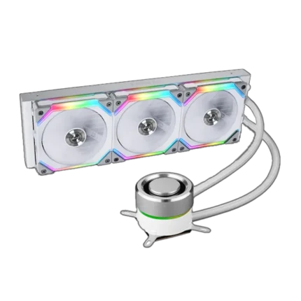 Lian Li Galahad 360 ARGB 360mm CPU Liquid Cooler With Uni Fan SL Edition (White)