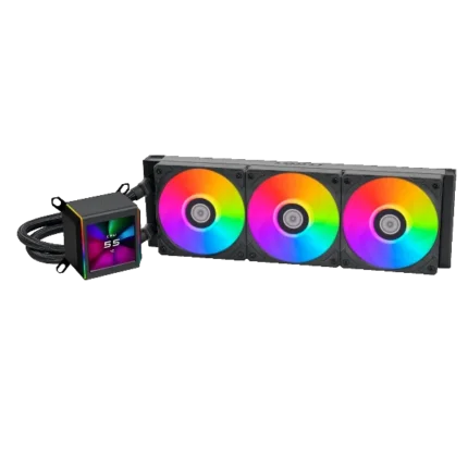 Lian Li Galahad II LCD ARGB 360mm CPU Liquid Cooler (Black)