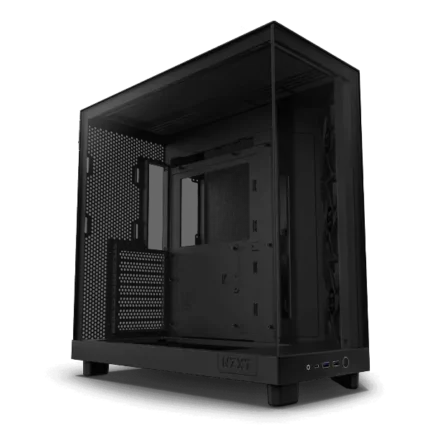 NZXT H6 Flow Matte Black Mid Tower Cabinet