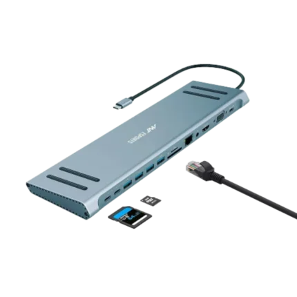 Ant Esports AEC1310 13-In-1 USB Type C Docking Station With HDMI And VGA Port