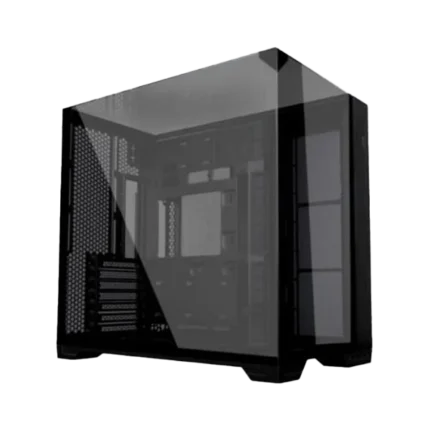 Lian Li O11 Vision Compact Black E-ATX Mid Tower Cabinet