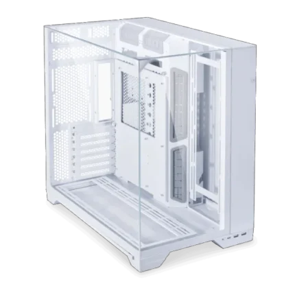 Lian Li O11 Vision White E-ATX Mid Tower Cabinet