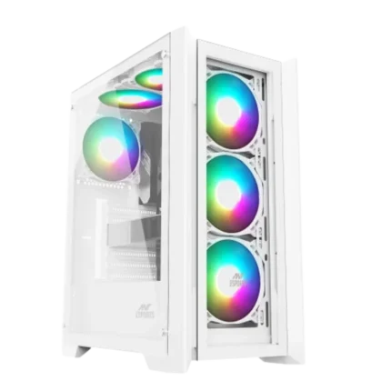 Ant Esports ICE-170TG White (ATX) Mid Tower Cabinet