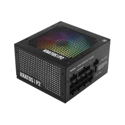 Gamdias KRATOS P2-1000G 1000W 80 Plus Gold ARGB Fully Modular Power Supply