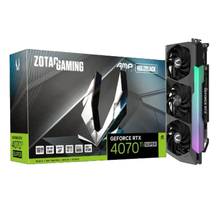 ZOTAC GeForce RTX 4070 Ti SUPER AMP HOLO 16GB GDDR6X Best Graphics Card