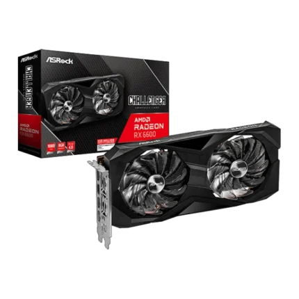 ASRock Radeon RX 6600 Challenger D 8GB Gaming Graphics Card