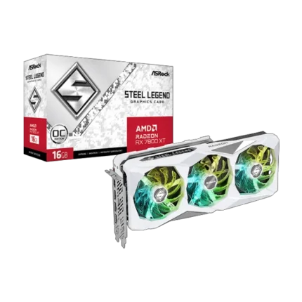 ASRock Radeon RX 7800 XT Steel Legend 16GB OC Graphics Card