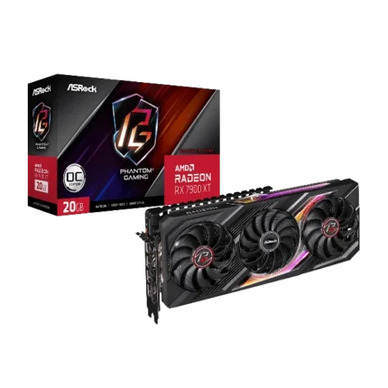 ASRock Radeon RX 7900 XT Phantom Gaming 20GB OC Graphics Card