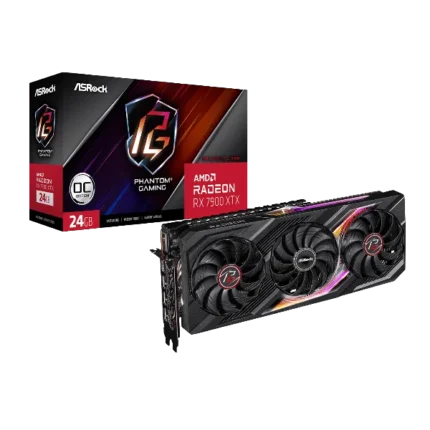 ASRock Radeon RX 7900 XTX Phantom Gaming 24GB OC Graphics Card