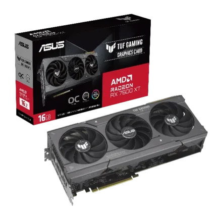 ASUS TUF Gaming Radeon RX 7600 XT OC Edition 16GB Graphic Card