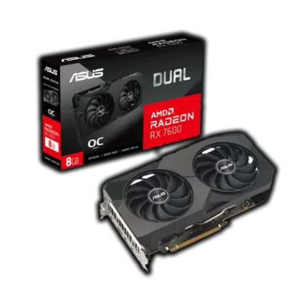 Asus Dual RX 7600 OC Edition 8GB Graphics Card