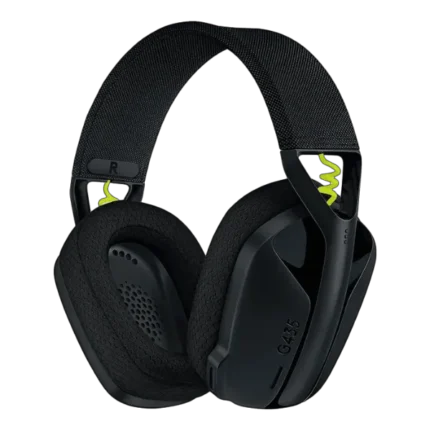 Logitech G435 Ultra-Light Wireless Bluetooth Gaming Headset - Black And Neon Yellow