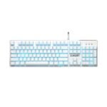 Gamdias AURA GK1 WH Multicolor Gaming Keyboard White