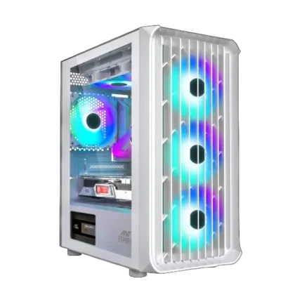 Ant Esports 205 Air ARGB (ATX) White Mid Tower Cabinet