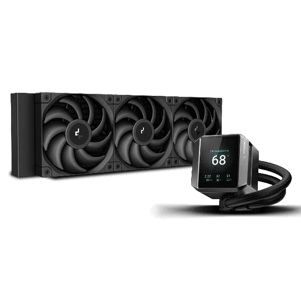 Deepcool MYSTIQUE 360 Black CPU Liquid Cooler (1) Deepcool MYSTIQUE 360 Black CPU Liquid Cooler