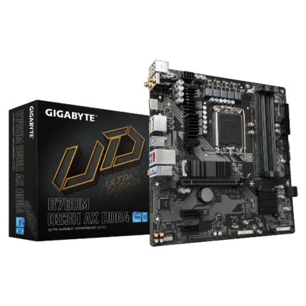 Gigabyte B760M DS3H AX DDR4 Wi-Fi Motherboard