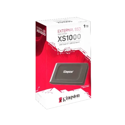 Kingston XS1000 1TB USB-A 3.2 Gen 2 External SSD