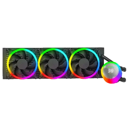 Ant Esports ICE Chroma 360mm ARGB Liquid Cooler Black