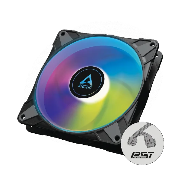 Arctic P14 PWM PST A-RGB 140mm Case Fan - Black Arctic P14 PWM PST A-RGB 140mm Case Fan - Black